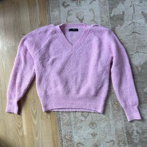 Mango Bright Pink Sweater